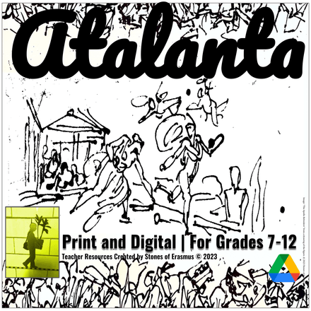 Atalanta The Swift Runner Hero — Myth Series for Middle and High School 7-12 ELA 