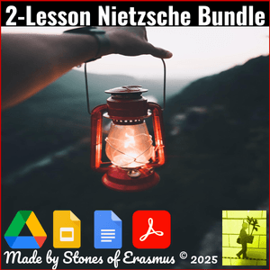 2 Nietzsche Lessons | Philosophy in the Classroom Teaching Bundle Grades 9-12 