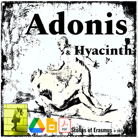 Adonis and Hyacinth And Other Flower Myths in Greek Mythology for MS &amp; HS ELA