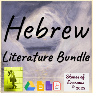 3-Lesson Hebrew Poetry &amp; Myth Bundle High School Humanities Interactive Guide