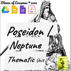 Poseidon | Neptune Nature and Deeds Bundle Mythology Series for Middle and HS