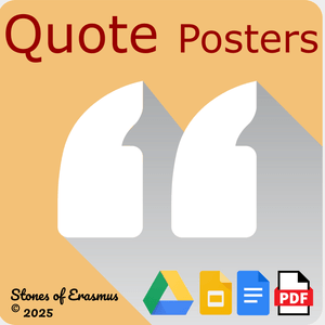Literary Quote Posters Inspirational Teaching Resources in the Humanities &amp; ELA 