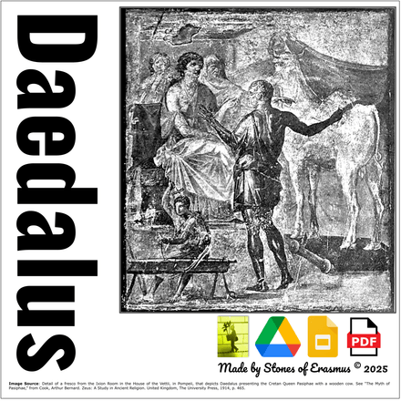 Daedalus Inventor | Greek Mythology Series for Middle and High School ELA