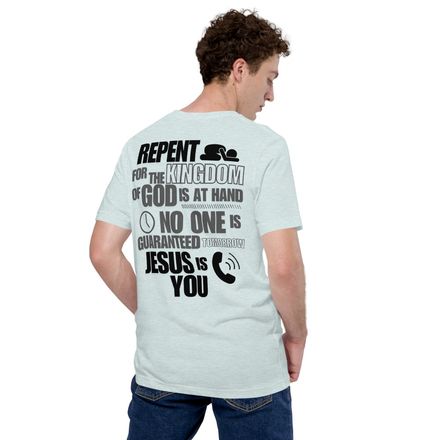 Gospel Shirt - Repent T-Shirt - 100% Cotton