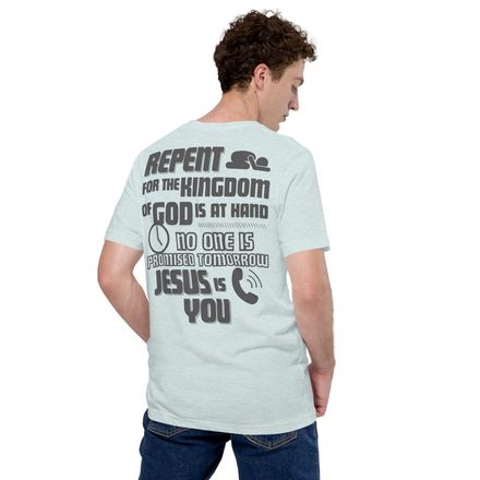 Gospel Shirt - Repent T-Shirt - 100% Cotton