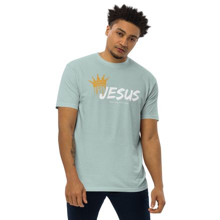 Jesus is King - Heavyweight Shirt - 100% Cotton