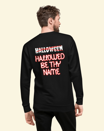 Halloween Cancelled - Premium Sweatshirt - #HalloweenCancelled