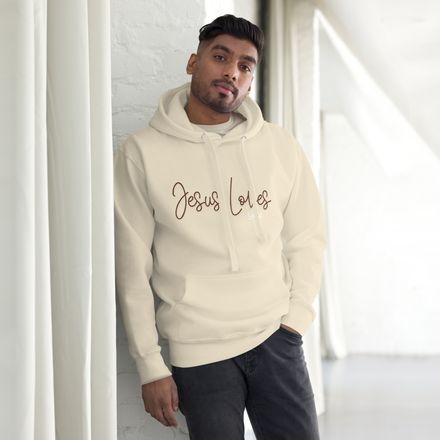 Jesus Loves You - Premium Hoodie