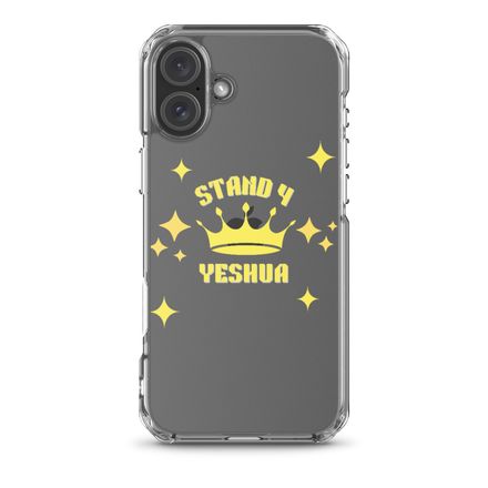 Stand 4 Yeshua - Clear Case for iPhone®