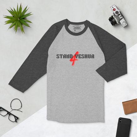 Stand 4 Yeshua - 3/4 Sleeve Raglan Shirt