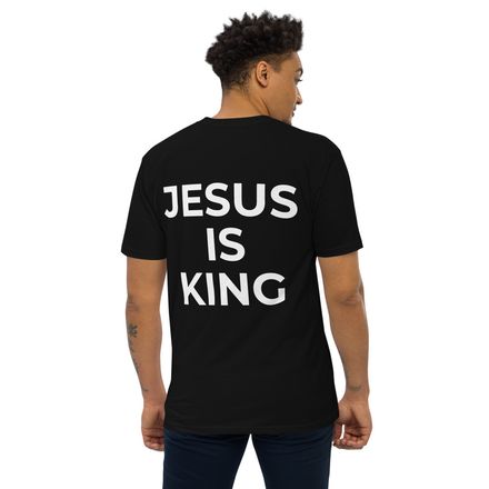 Jesus is King - Heavyweight Shirt - 100% Cotton