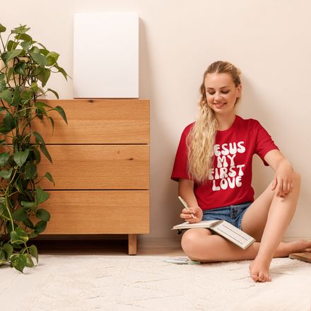 Jesus My First Love - Staple T-Shirt - 100% Cotton