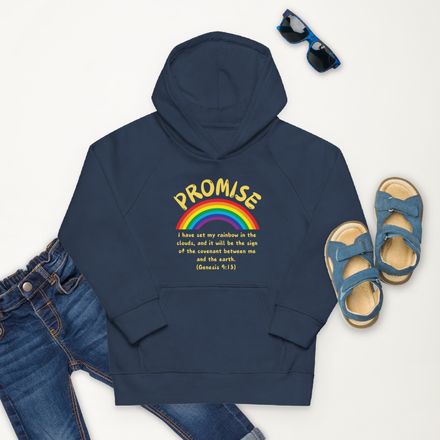 Promise Rainbow - Kids Eco Hoodie