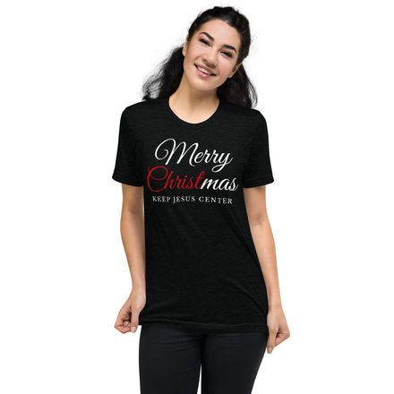 Keep Jesus Center - Christian CHRISTmas Shirt