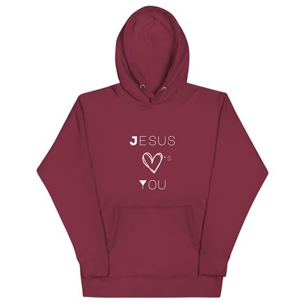 Jesus Loves You - Premium Hoodie