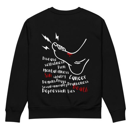 Jesus Victorious - Eco Sweatshirt - 100% Cotton