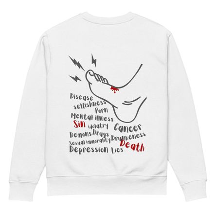 Jesus Victorious - Eco Sweatshirt - 100% Cotton
