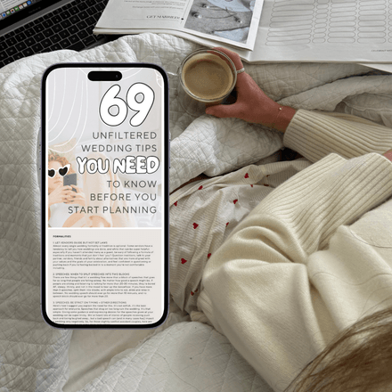 Unfiltered Wedding Tips: 69 pieces of advice to help plan your dream wedding day