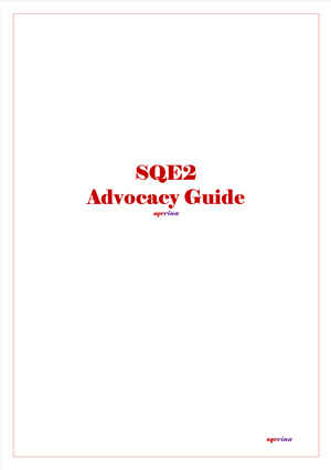 Understanding Advocacy (SQE2)