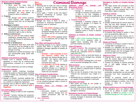 Criminal Liability (SQE1)