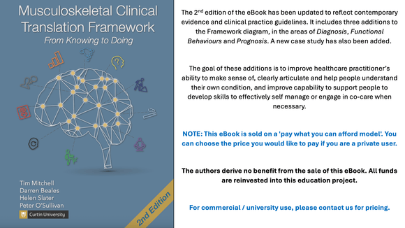 Musculoskeletal Clinical Translation Framework (2nd Edition)