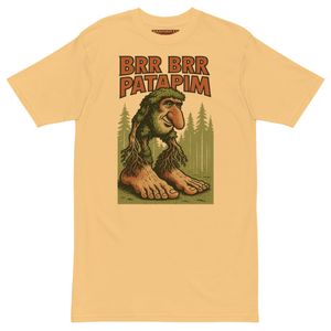 Camiseta Premium Brr Brr Patapim – Hombre