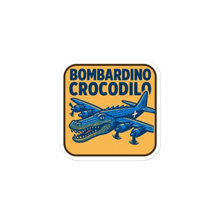 Pegatina Premium Pegatina Bombardino Crocodilo