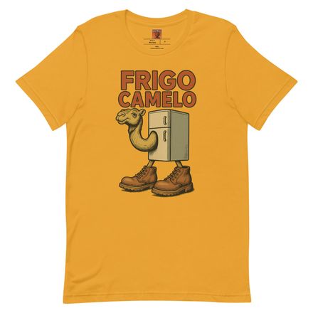 Camiseta Suave Frigo Camelo – Unisex