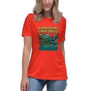 Camiseta Bombardino crocodilo - Mujer