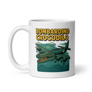 Taza Premium Bombardino Crocodilo