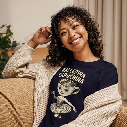 Camiseta Ballerina Capuchina - Mujer
