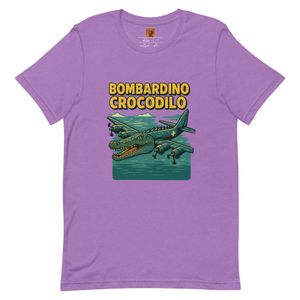 Camiseta Suave Bombardino Crocodilo – Unisex