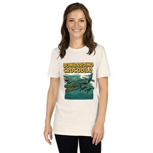 Camiseta básica Bombardino Crocodilo - Unisex