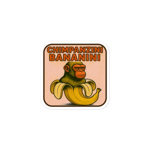 Pegatina Premium Pegatina Chimpanzini Bananini