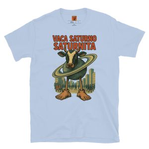 Camiseta básica Vaca Saturno Saturnita - Unisex