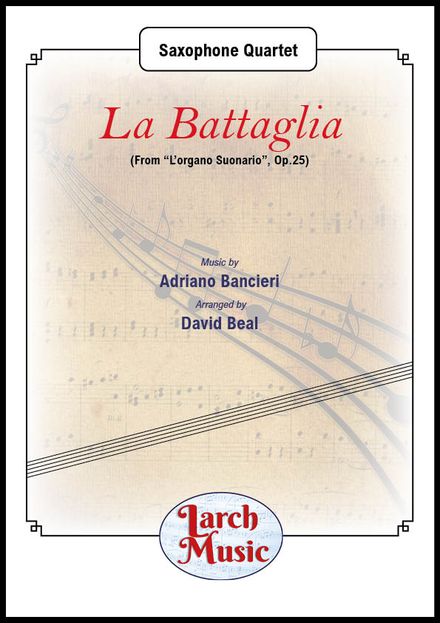 La Battaglia - Saxophone Quartet - LM359