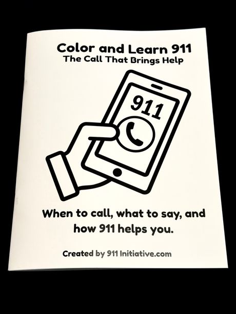 911 Color and Learn; The Call That Brings Help