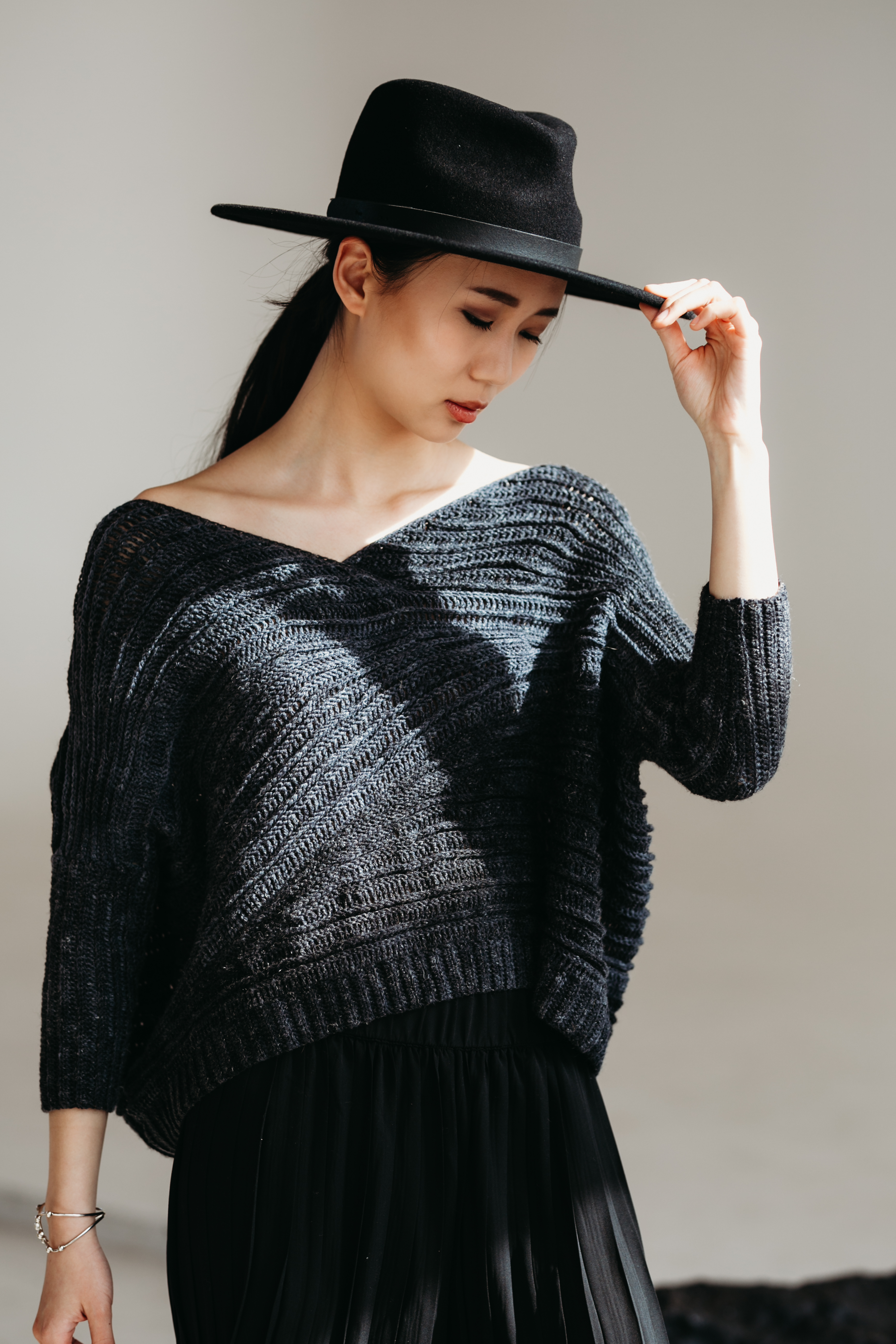 crochet pattern pdf sweater ainava linda skuja
