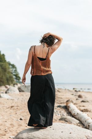 Flow Cami - crochet pattern PDF