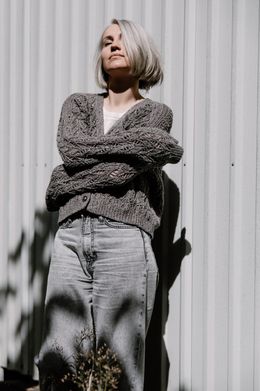 Varpa Cardigan - crochet pattern PDF