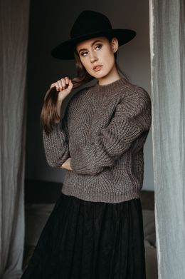 Liedags Sweater - crochet pattern PDF
