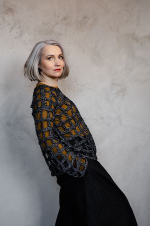 Tīkls Sweater - crochet pattern PDF