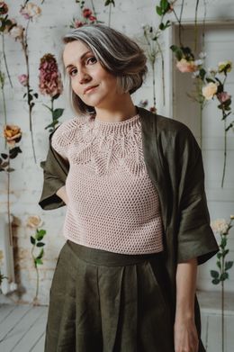 Sivu Tee - crochet pattern PDF