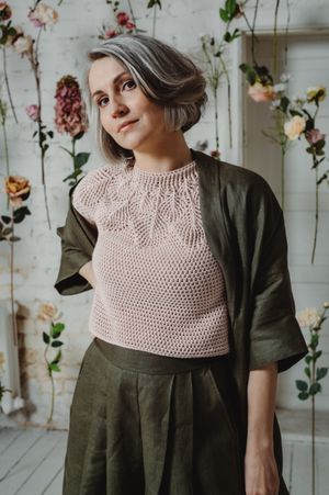 Sivu Tee - crochet pattern PDF