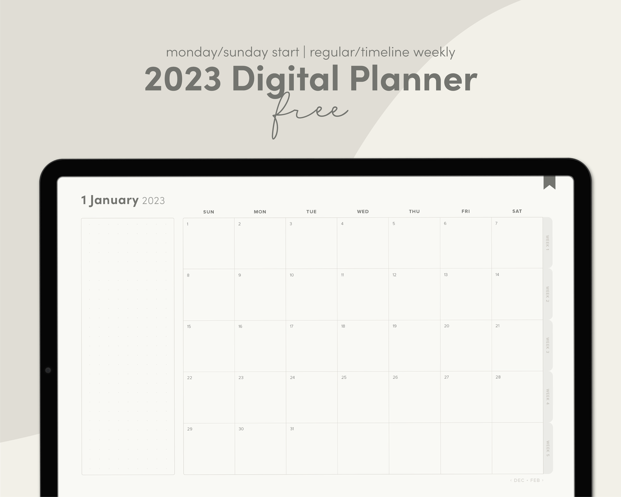 Digital Planner 2024 Q1 Edition, 124 Pages, Vision Board, 58% OFF