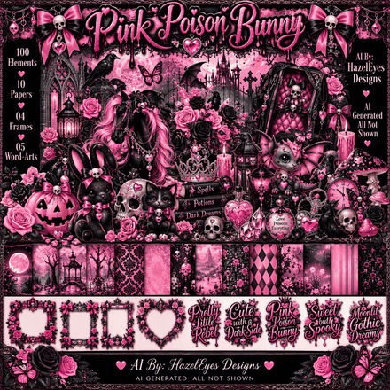 HD-Pink Poison Bunny 