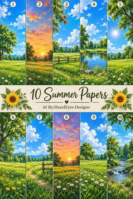 HD- 5 Different Packs Of Papers 