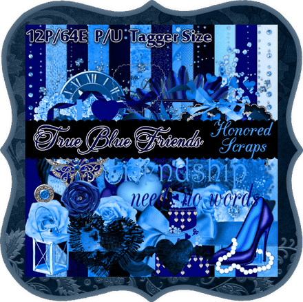 HS - True Blue Friends - Tagger