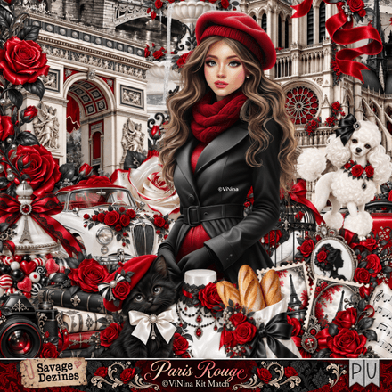 SD - Paris Rouge Kit Match  ©ViNina