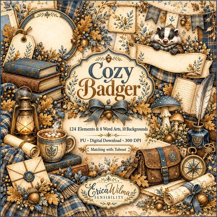 EW AI Cozy Badger - Scrapset 2026